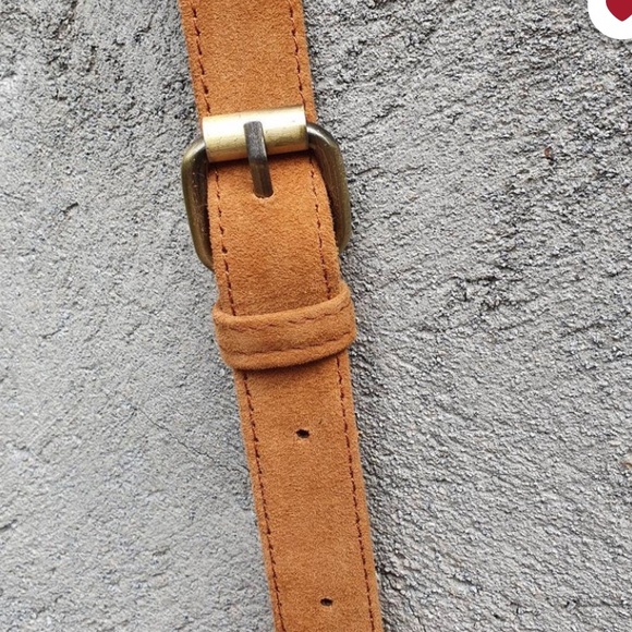 Bohemian boho leather fringe crossover purse bag - Picture 9 of 9